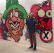 Die Graffitis an seiner Garagenwand erschrecken angeblich die Babys in der Nachbarschaft