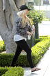 Christina sieht in Leggings richtig toll aus