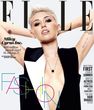Miley Cyrus ist auf dem Elle Cover zu sehen