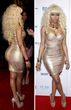 Nicki Minaj konnte im goldenen Dress überzeugen