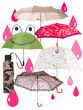 Bei schlechtem Wetter hilft nur ein Schirm als Laune-Macher