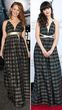 Zooey Deschanel & Kimberly Brooks zeigten sich beide im Karo-Kleid
