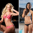 Die Bachelor-Girls präsentieren sich im Bikini