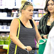 Die Schwangere war jetzt allein im Supermarkt unterwegs