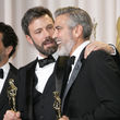 George Clooney und Ben Affleck waren sich bei den Oscars einig