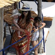 Jessica Alba ist mit ihrer Familie im Urlaub 