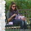 Jessica Alba spielt mit der kleinen Haven