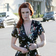 Rumer Willis telefonierte und rauchte eine Stresszigarette