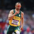 Prothesen-Sprinter Oscar Pistorius verpasste am heutigen Abend den Sieg 