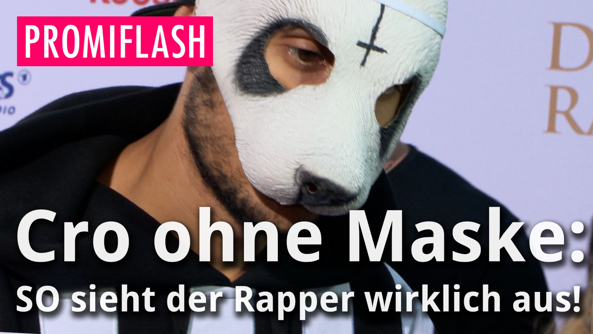 Ein Hübscher! So sieht Cro unter der Maske aus Promiflash.de