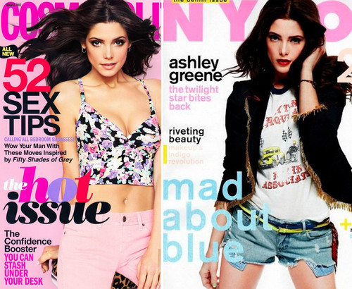 Ashley Greene strahlt im August von verschiedenen Titelblättern Ashley Greene strahlt im August von verschiedenen Titelblättern