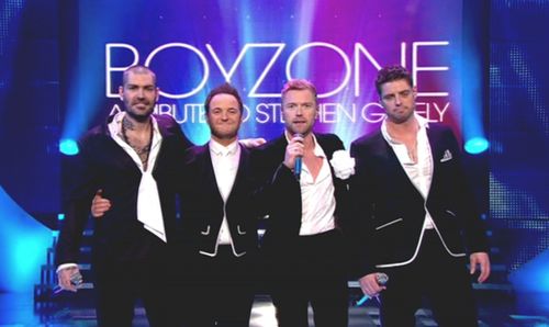 Boyzone feiern 2013 ihr 20-jähriges Bandbestehen Boyzone feiern 2013 ihr 20-jähriges Bandbestehen
