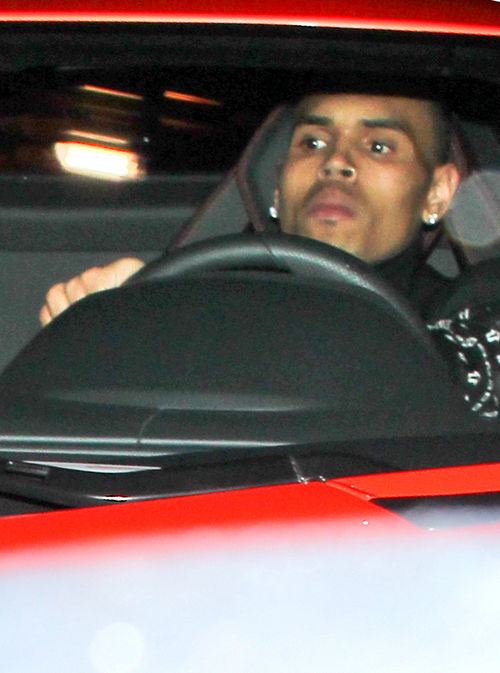 Chris Brown hatte schon wieder einen Unfall