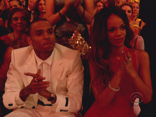 Chris Brown und Rihanna waren gemeinsam bei den Grammys Chris Brown und Rihanna waren gemeinsam bei den Grammys