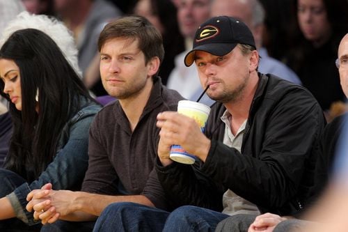 Tobey Maguire und Leonardo DiCaprio sind gute Freunde...