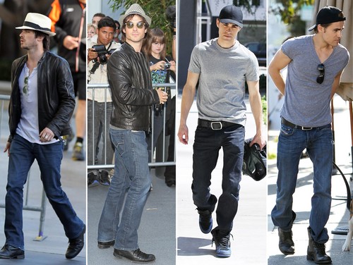 Ian Somerhalder, Paul Wesley, Vampire Diaries - Ian Somerhalder und Paul Wesley Stylecheck