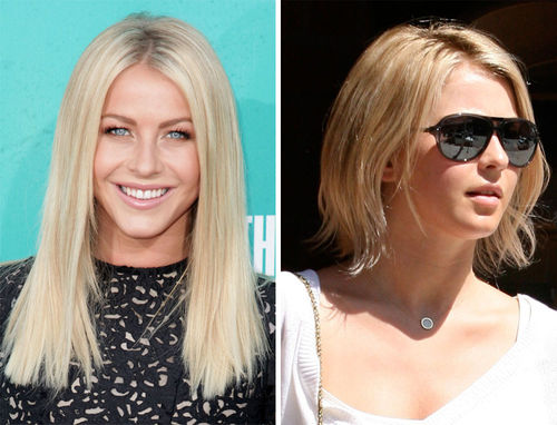 Julianne Hough hat den Schritt zum neunen Haarschnitt gewagt Julianne Hough hat den Schritt zum neunen Haarschnitt gewagt
