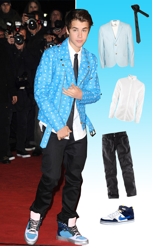 Justin Bieber trug auf dem roten Teppich ein lässig-elegantes Outfit Justin Bieber trug auf dem roten Teppich ein lässig-elegantes Outfit