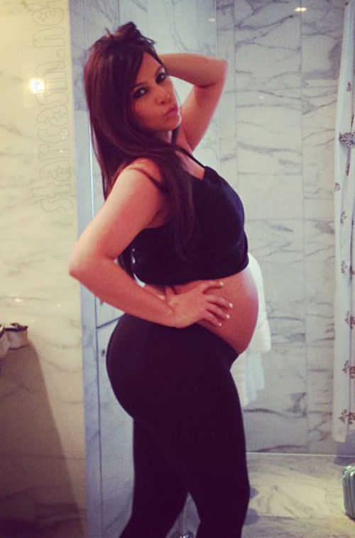 Kim Kardashian will nun doch das Geschlecht ihres Kindes wissen