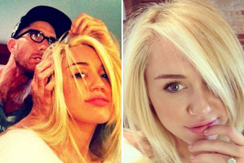 Miley hat wieder kürzere Haare Miley hat wieder kürzere Haare