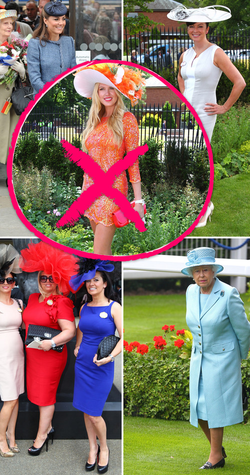 Beim diesjährigen Pferderennen in Ascot sind Miniröcke verboten Beim diesjährigen Pferderennen in Ascot sind Miniröcke verboten