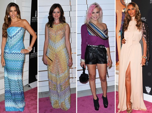 Die Missoni Outfits der Stars waren nichts für Iman Die Missoni Outfits der Stars waren nichts für Iman