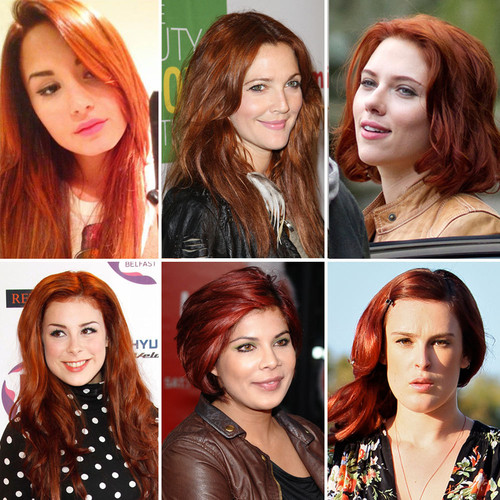 Rot war die Trend-Haarfarbe 2011 Rot war die Trend-Haarfarbe 2011