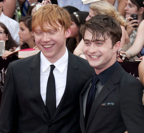 Rupert Grint und Daniel Radcliffe verstehen sich gut Rupert Grint und Daniel Radcliffe verstehen sich gut