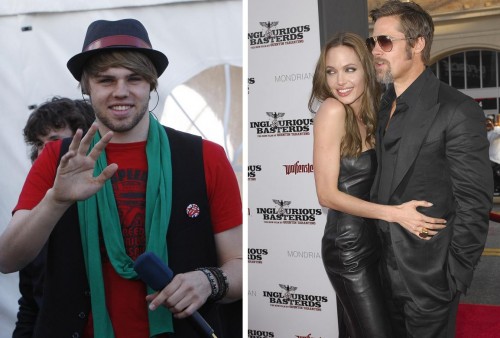 Daniel Schuhmacher, Brad Pitt, Angelina Jolie, DSDS - Daniel Schuhmacher darf bei Brangelina wohnen