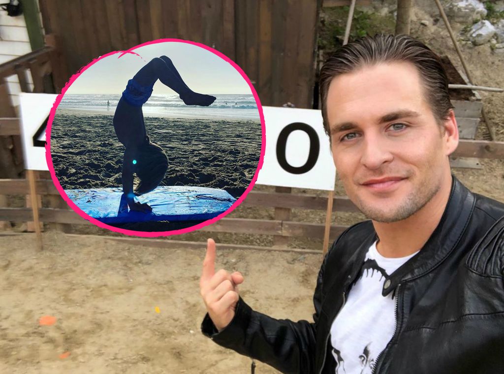 Mit Drei Jahren Alexander Klaws Sohn Kann Schon Handstand Promiflash De