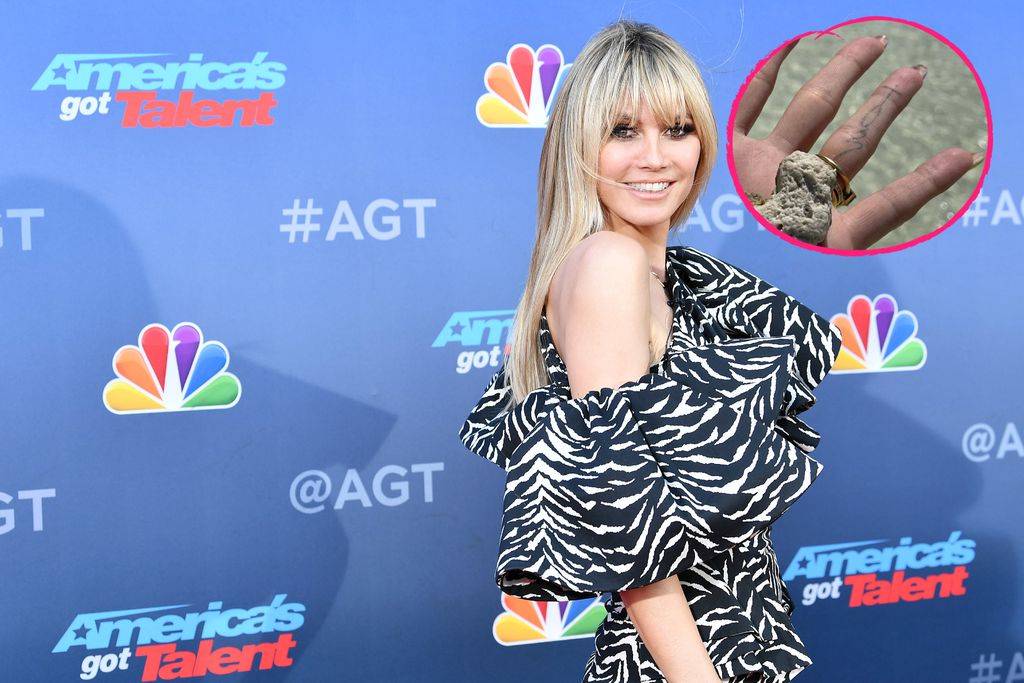Gewusst Heidi Klum Tragt Tom Tattoo Auf Ihrem Ringfinger Promiflash De
