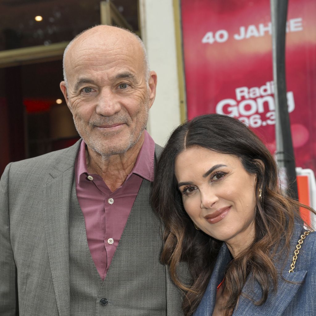Heiner und Viktoria Lauterbach bei der Jubiläumsfeier von Radio Gong in München.