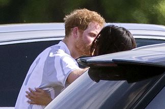 Prinz Harry und Meghan Markle beim Turnier in Ascot Prinz Harry und Meghan Markle beim Turnier in Ascot