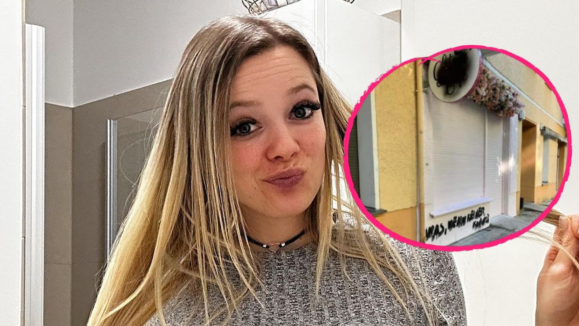 Schock nach Eröffnung: Anne Wünsches Café wurde beschmiert!