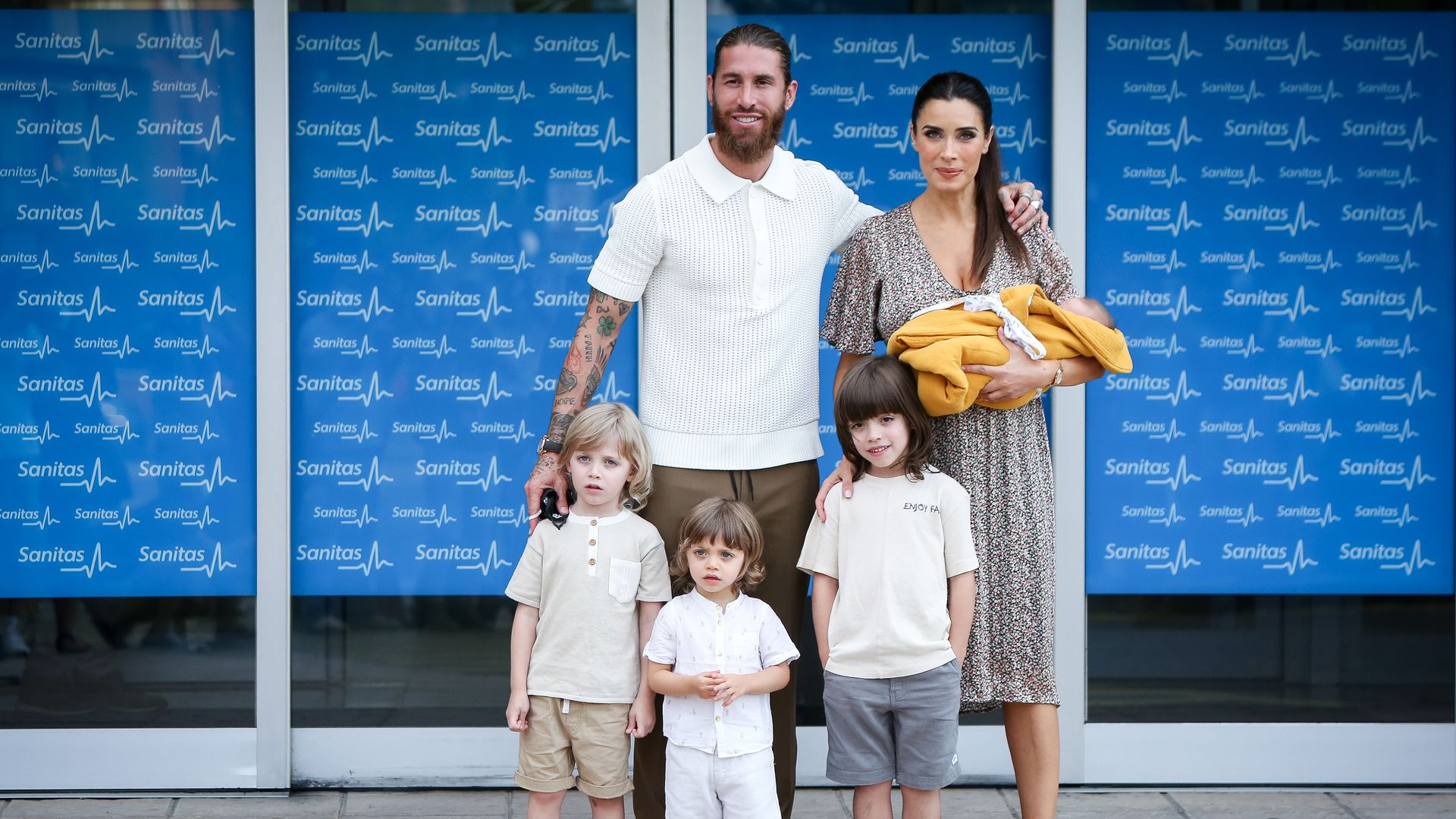 Sergio Ramos Wieder Vater Erstes Bild Der Ganzen Familie