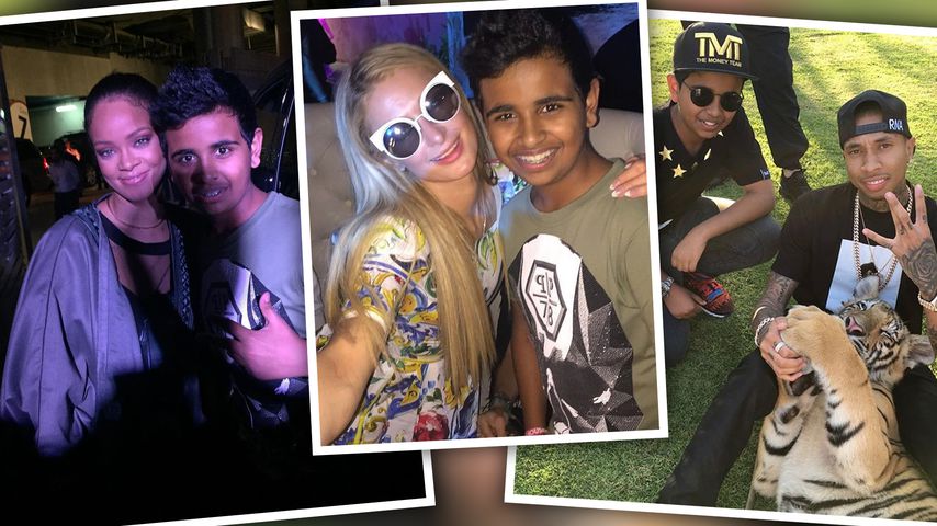 Tyga, RiRi & Co.: Netz-Star Rashed (14) kennt alle Promis!