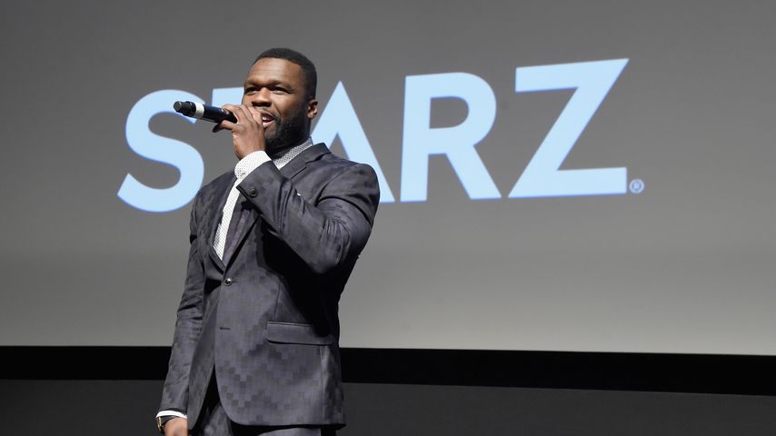 50 Cent auf der Premiere der dritten Staffel von "Starz" in New York