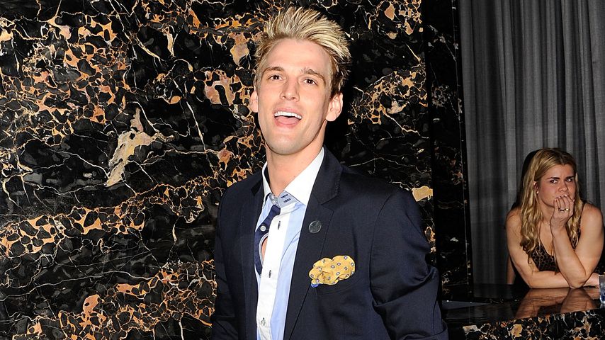 Aaron Carter bei der Premiere von "Safe" 2016 in New York