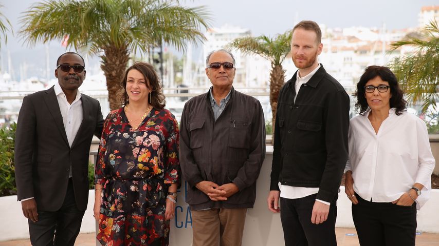 Abbas Kiarostami beim Cannes Film Festival 2014