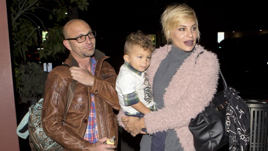 Adam Friedman, Lisa D'Amato und Sohnemann Dax