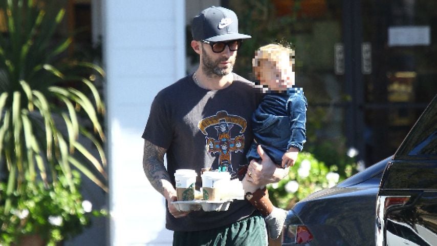 Adam Levine und seine Tochter Dusty Rose