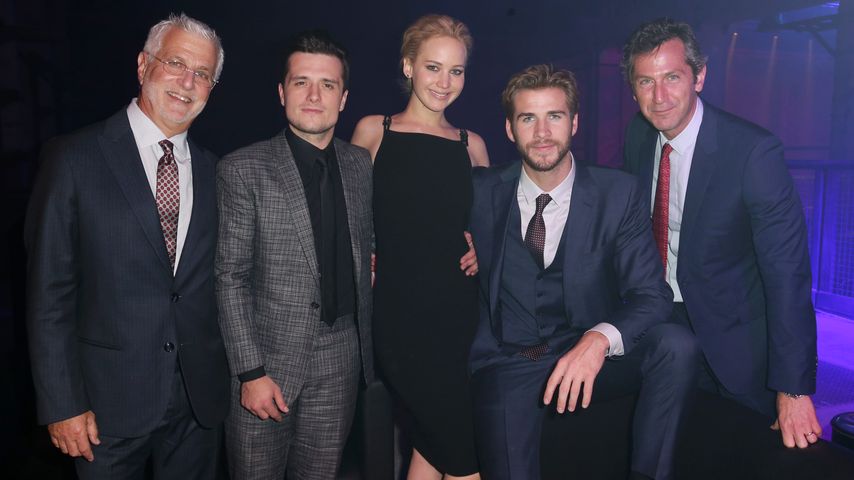 Liam Hemsworth, Jennifer Lawrence und Josh Hutcherson