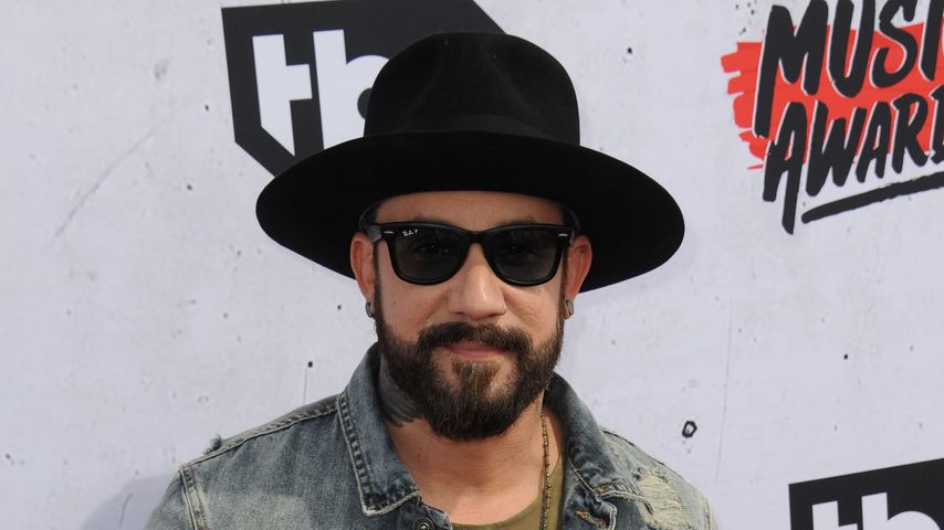 AJ McLean bei der Verleihung der "iHeart Radio Music Awards" in Inglewood