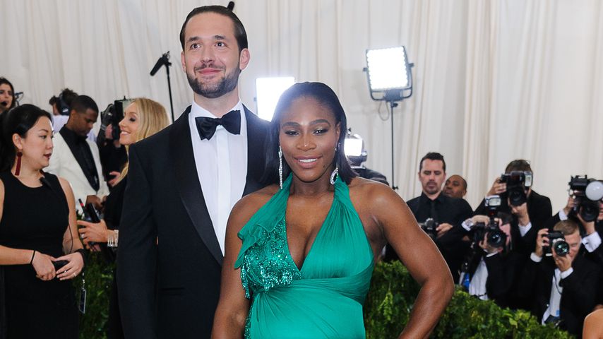 Alexis Ohanian und Serena Williams bei der Met Gala 2017