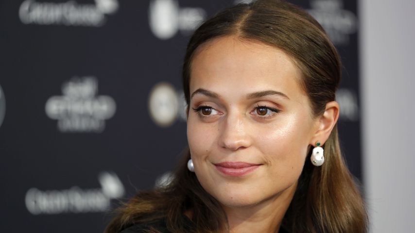 Alicia Vikander bei einem Pressetermin für "Euphoria" in Zürich, Schweiz