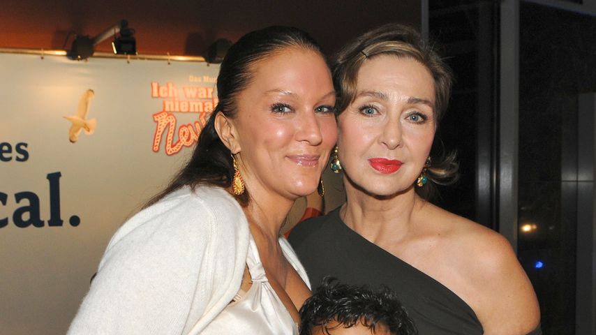 Allegra Curtis mit Sohn Raphael und Mama Christine Kaufmann