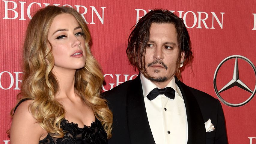 Amber Heard und Johnny Depp im Januar 2016