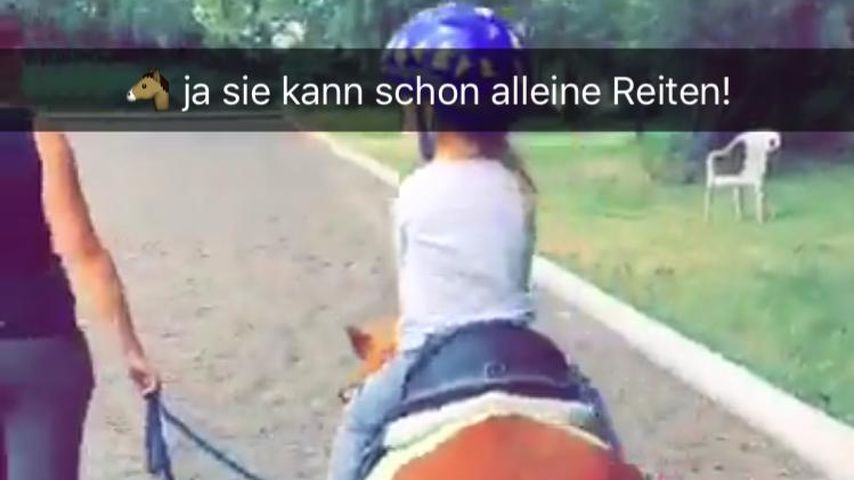 Rocco Starks ganzer Stolz: Töchterchen Amelia