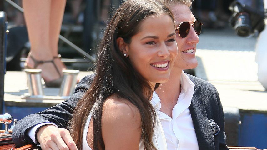 Ana Ivanociv und Bastian Schweinsteiger in Venedig