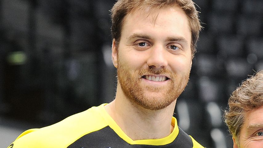 Andreas Wolf bei der Vorstellung des EHF-Kaders 2016 in Stuttgart